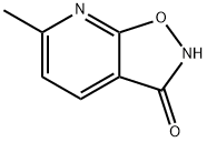 Isoxazolo[5,4-b]pyridin-3(2H)-one, 6-methyl- (9CI) 구조식 이미지