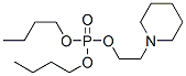 인산디부틸2-피페리디노에틸에스테르 구조식 이미지