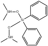 1,1,5,5-tetramethyl-3,3-diphenyltrisiloxane Structure