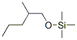 트리메틸[(2-메틸펜틸)옥시]실란 구조식 이미지