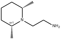 2-[cis-2,6-dimethyl-1-piperidinyl]ethanamine(SALTDATA: 1.7HCl) Structure