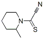 Piperidine,  1-(cyanothioxomethyl)-2-methyl-  (9CI) Structure