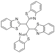 2,2',2'',2'''-(1,2-Ethanediylidene)tetrakisbenzothiazole 구조식 이미지