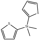 디메틸디-2-티에닐실란 구조식 이미지