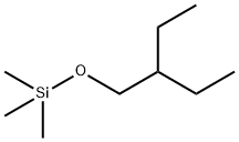 (2-Ethylbutoxy)(trimethyl)silane Structure