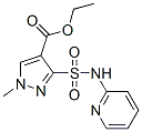 에틸1-메틸-3-(피리딘-2-일술파모일)피라졸-4-카르복실레이트 구조식 이미지