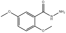 2,5-DIMETHOXYBENZHYDRAZIDE Structure