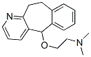 5-[2-(Dimethylamino)ethoxy]-10,11-dihydro-5H-benzo[4,5]cyclohepta[1,2-b]pyridine 구조식 이미지
