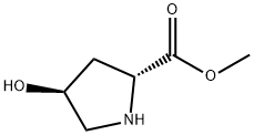 D-Proline, 4-hydroxy-, methyl ester, (4S)- (9CI) Structure