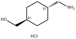 trans-4-(aminomethyl)cyclohexanemethanol hydrochloride Structure