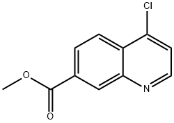 methyl 4-chloroquinoline-7-carboxylate 구조식 이미지