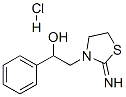 2-imino-alpha-phenylthiazolidin-3-ethanol monohydrochloride  Structure