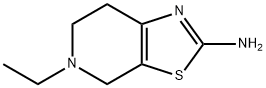 5-ETHYL-4,5,6,7-TETRAHYDRO-THIAZOLO[5,4-C]PYRIDIN-2-YLAMINE 구조식 이미지