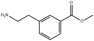 3-(2-AMinoethyl)benzoic Acid Methyl Ester Structure