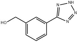3-(1H-Tetrazol-5-yl)benzyl alcohol, 97% 구조식 이미지