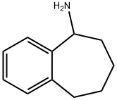 6,7,8,9-TETRAHYDRO-5H-BENZO[7]ANNULEN-5-AMINE 구조식 이미지