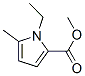 1H-Pyrrole-2-carboxylicacid,1-ethyl-5-methyl-,methylester(9CI) Structure