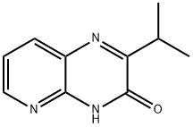 Pyrido[2,3-b]pyrazin-3(4H)-one, 2-(1-methylethyl)- (9CI) 구조식 이미지