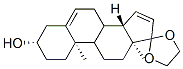 (3S,10R,13S,14S)-10,13-DIMETHYL-1,2,3,4,7,8,9,10,11,12,13,14-DODECAHYDROSPIRO[CYCLOPENTA[A]PHENANTHRENE-17,2'-[1,3]DIOXOLAN]-3-OL Structure