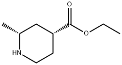 (2R,4R)-4-Methyl-2-piperidinecarboxylicethylester Structure