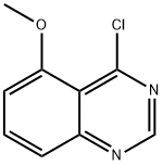 4-클로로-5-메톡시퀴나졸린 구조식 이미지