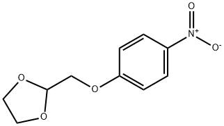 2-(4-NITRO-PHENOXYMETHYL)-[1,3]DIOXOLANE Structure