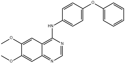 6,7-Dimethoxy-N-(4-phenoxyphenyl)- Structure