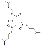 triisopentyl citrate Structure