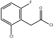 2-Chloro-6-fluorophenylacetyl chloride 구조식 이미지