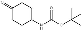 4-N-Boc-aminocyclohexanone 구조식 이미지