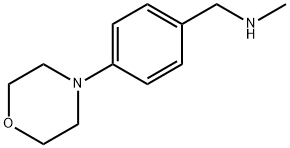 N-METHYL-N-(4-MORPHOLIN-4-YLBENZYL)AMINE 구조식 이미지