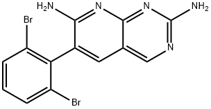 6-(2,6-dibroMophenyl)pyrido[2,3-d]pyriMidine-2,7-diaMine Structure