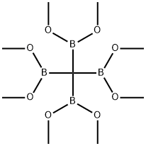 Tetrakis(dimethoxyboryl)methane Structure