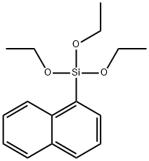 1-NAPHTHYLTRIETHOXYSILANE Structure