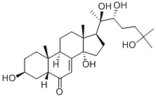 2-DEOXY-20-HYDROXYECDYSONE Structure