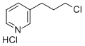 3-(3-Chloropropyl)pyridine hydrochloride Structure