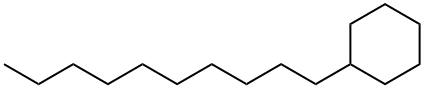 N-DECYLCYCLOHEXANE 구조식 이미지