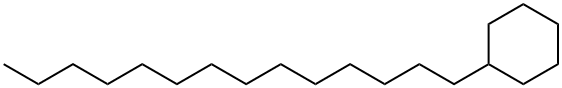 N-TETRADECYLCYCLOHEXANE 구조식 이미지