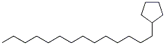 1-cyclopentyltetradecane Structure