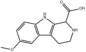 6-METHOXY-1 2 3 4-TETRAHYDRO-9H-PYRIDO-& 구조식 이미지