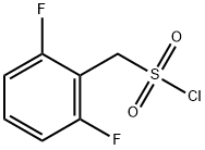 (2,6-Difluorophenyl)methylsulphonyl chloride Structure