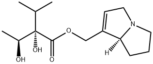 (2S,3S)-2,3-Dihydroxy-2-isopropylbutanoic acid [(5S)-1-azabicyclo[3.3.0]oct-3-en-4-yl]methyl ester Structure