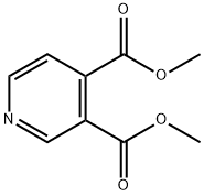 3,4-Pyridinedicarboxylic acid dimethyl ester Structure