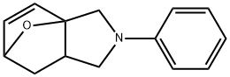 1,2,3,6,7,7a-Hexahydro-2-phenyl-3a,6-epoxy-3aH-isoindole Structure