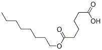 octyl hydrogen adipate Structure