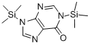 BIS(TRIMETHYLSILYL)HYPOXATHINE 구조식 이미지