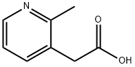 2-(2-Methylpyridin-3-yl)acetic acid 구조식 이미지