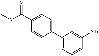 4-(3-AMinophenyl)-N,N-diMethylbenzaMide Structure