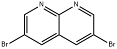 3,6-Dibromo-1,8-naphthyridine Structure