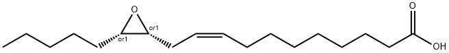 (Z)-11-[(2R,3S)-3-pentyloxiran-2-yl]undec-9-enoic acid 구조식 이미지